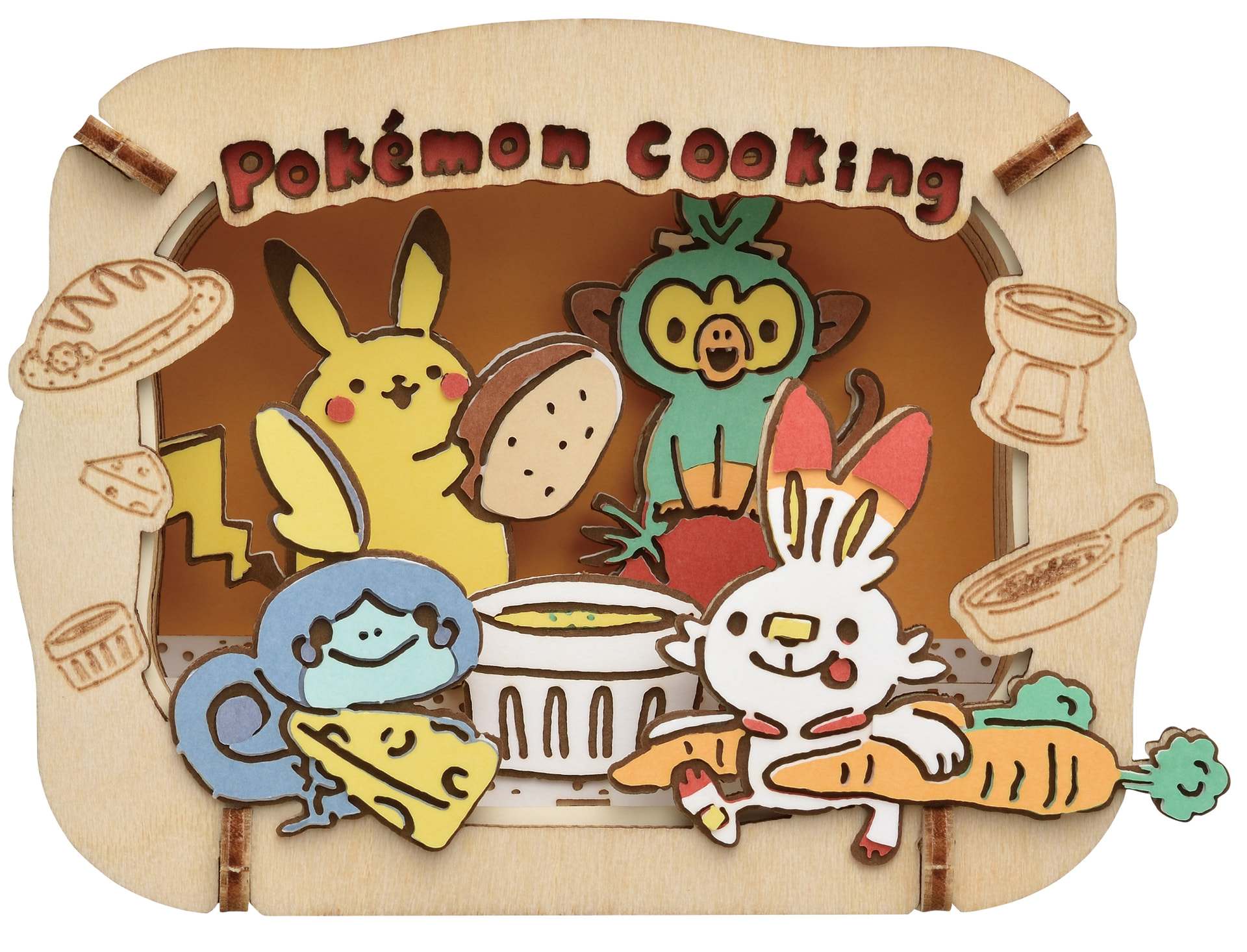 ポケットモンスター PAPER THEATER-wood style- / Pokémon Cooking PT 