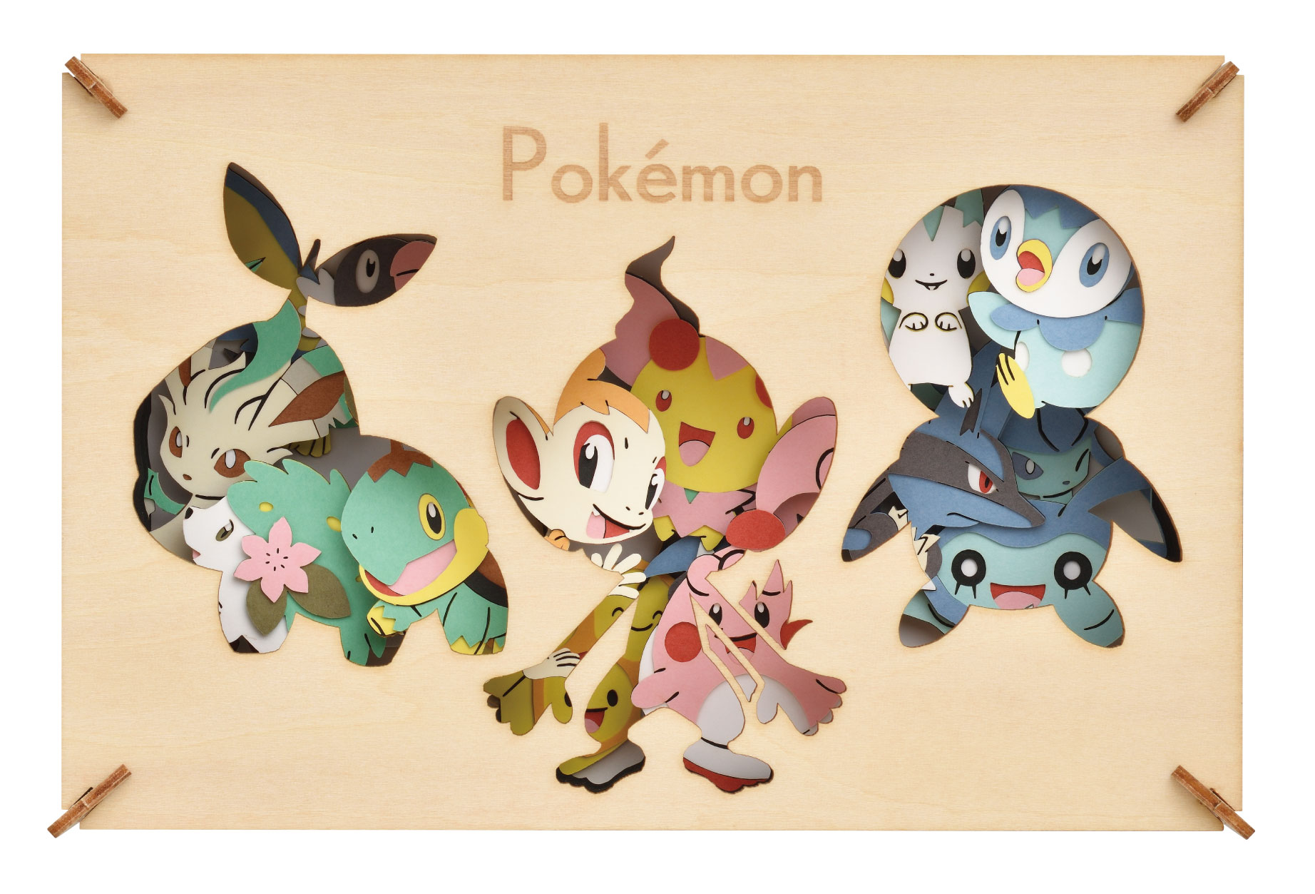 PAPER THEATER Paper Theater Pokemon TYPE: GRASS PT-L06 00018913 - Discovery  Japan Mall