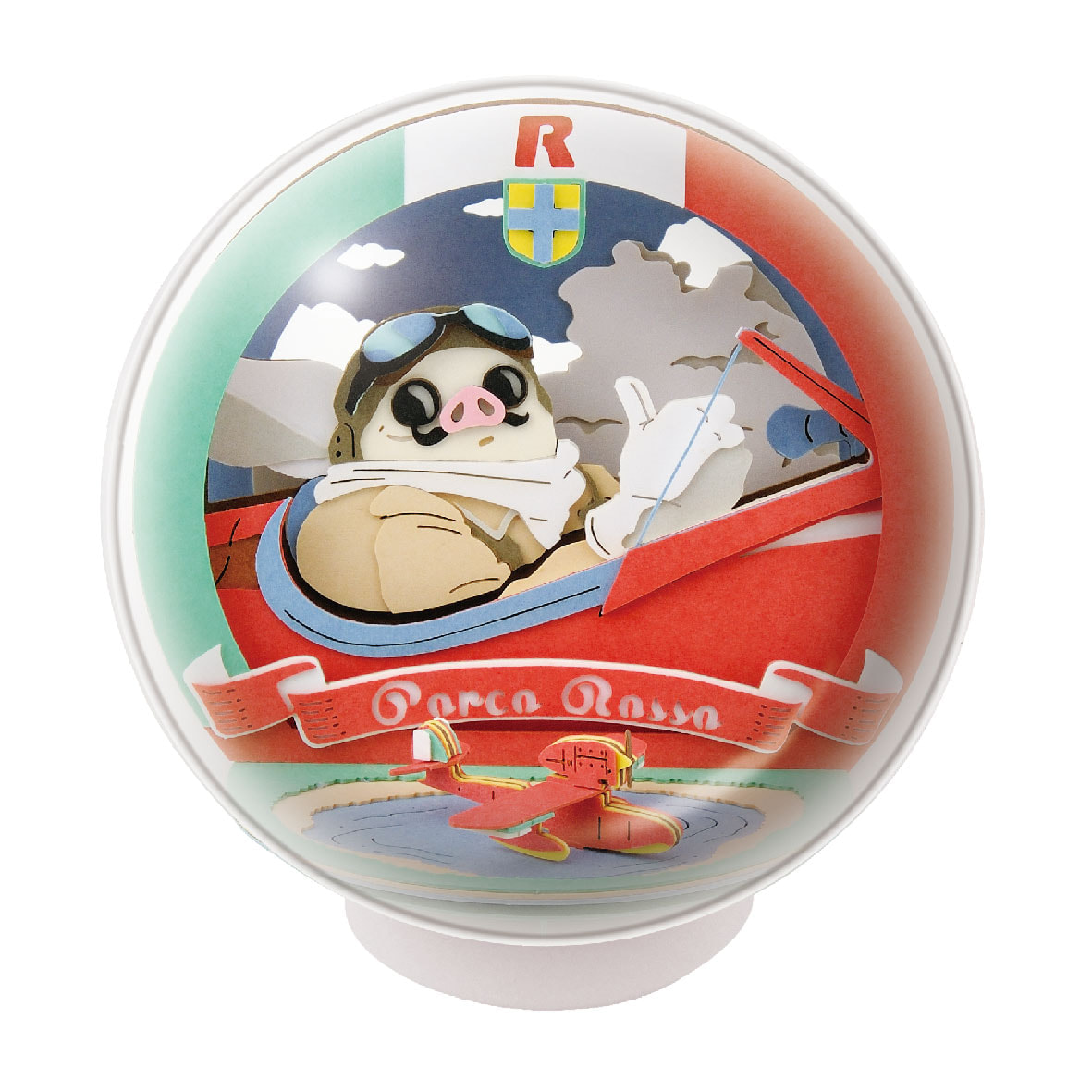 紅の豚 PAPER THEATER -BALL- / 飛行艇乗りポルコ・ロッソ PTB-12