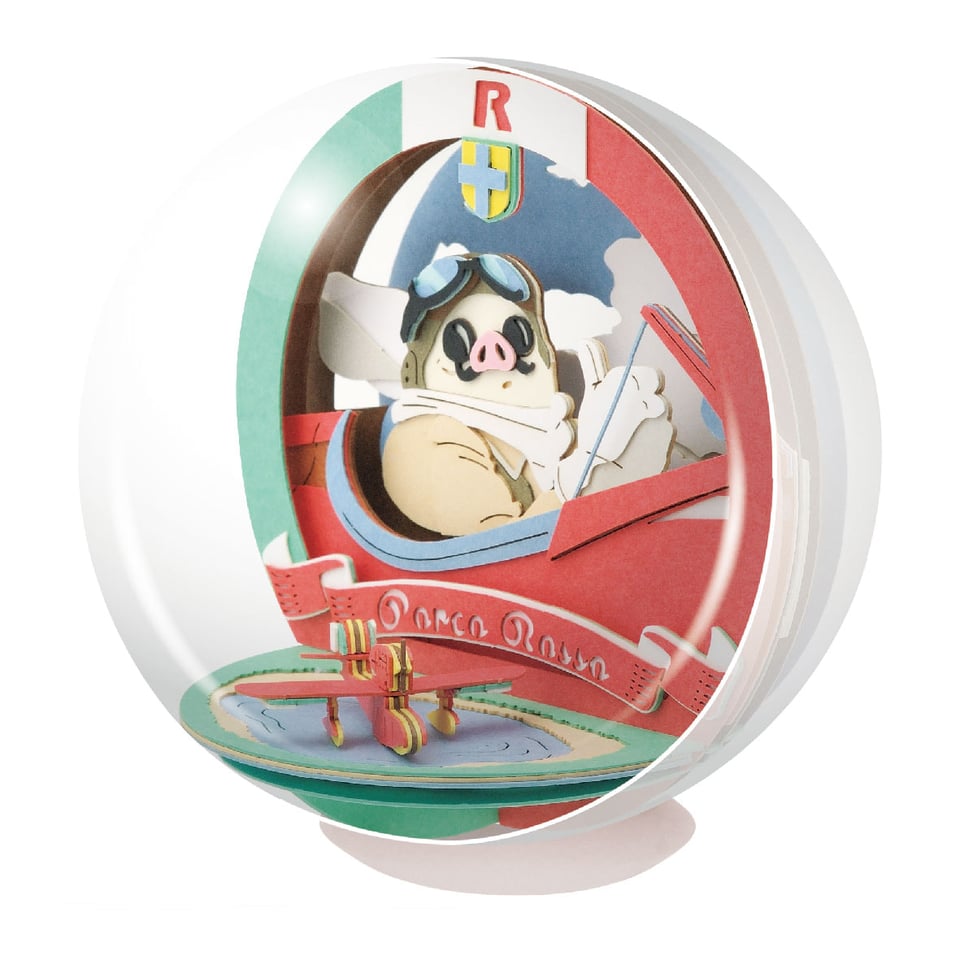 紅の豚 PAPER THEATER -BALL- / 飛行艇乗りポルコ・ロッソ PTB-12 | PAPER THEATER | 株式会社エンスカイ